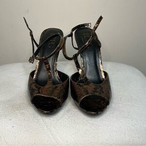 BCBG Women's Leopard Print Heels